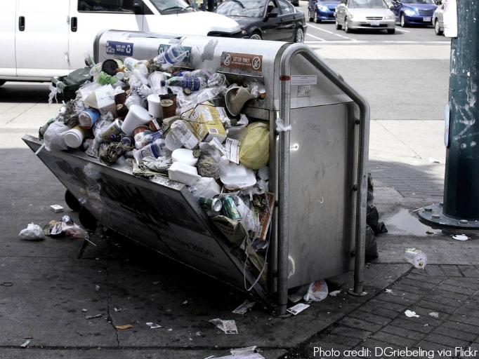 Open Trash by DGriebeling via Flickr