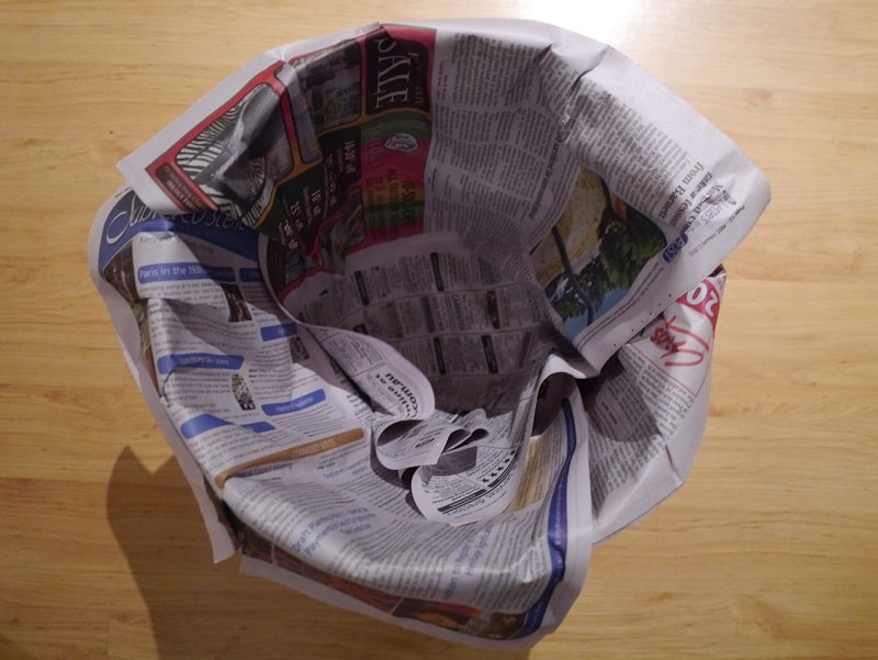 Wrapping with newspaper has its challenges, but at least I didn't waste  wrapping paper : r/ZeroWaste
