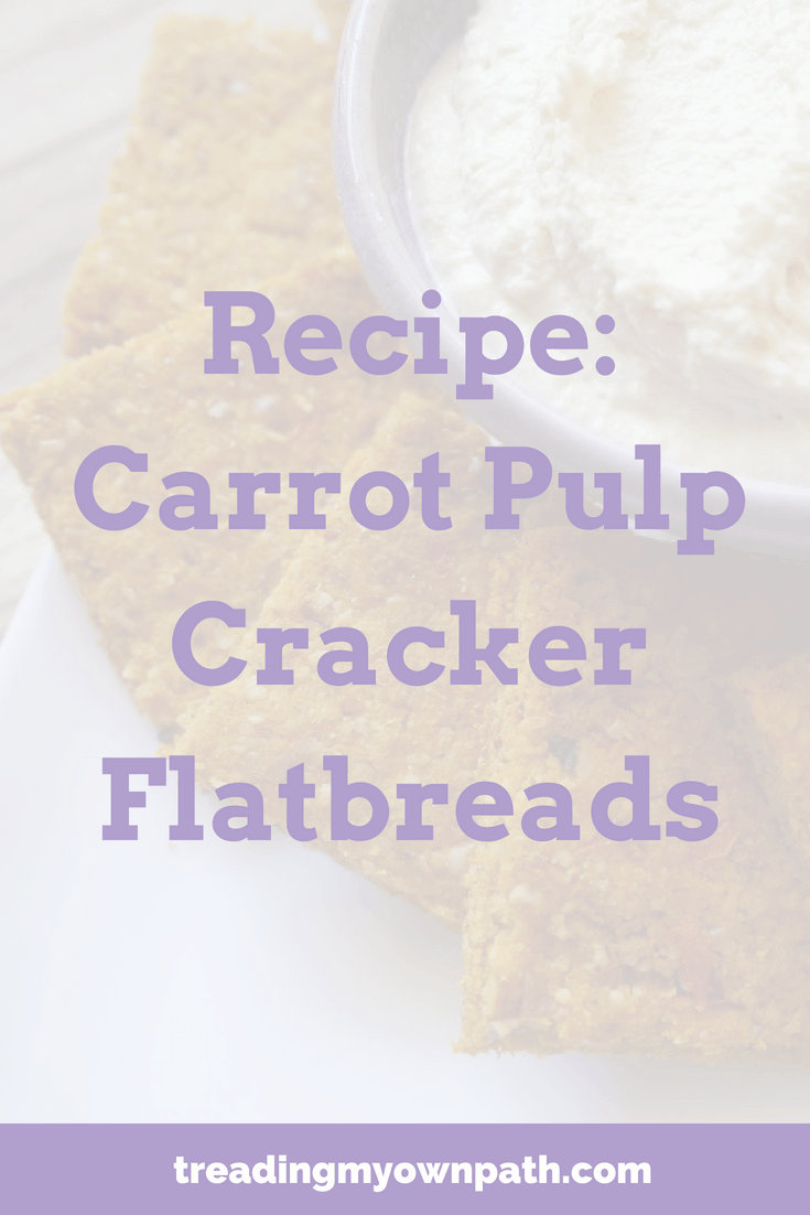 Recipe: Carrot Pulp Cracker Flatbreads