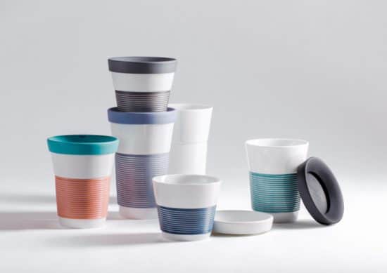 Marshmallow ioco 8oz Glass Coffee eco reusable takeaway mug cup keep Glass lid 