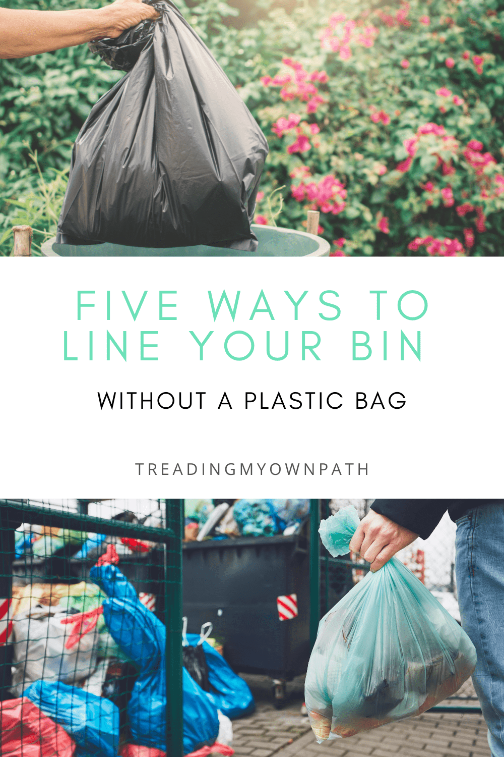 5 Ways to Line a Bin without Plastic Bags | Treading My Own Path