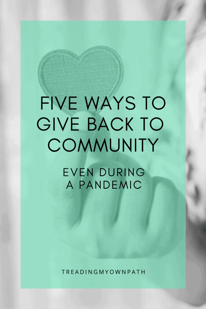 giving back to your community